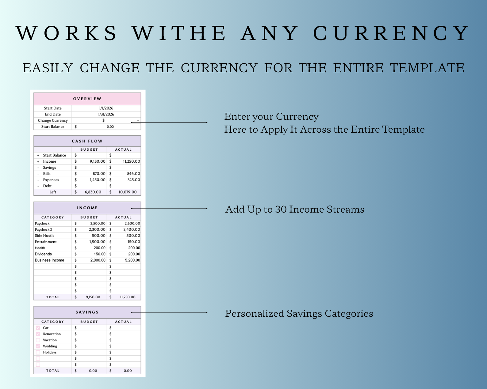 Monthly Budget Planner - Image 4